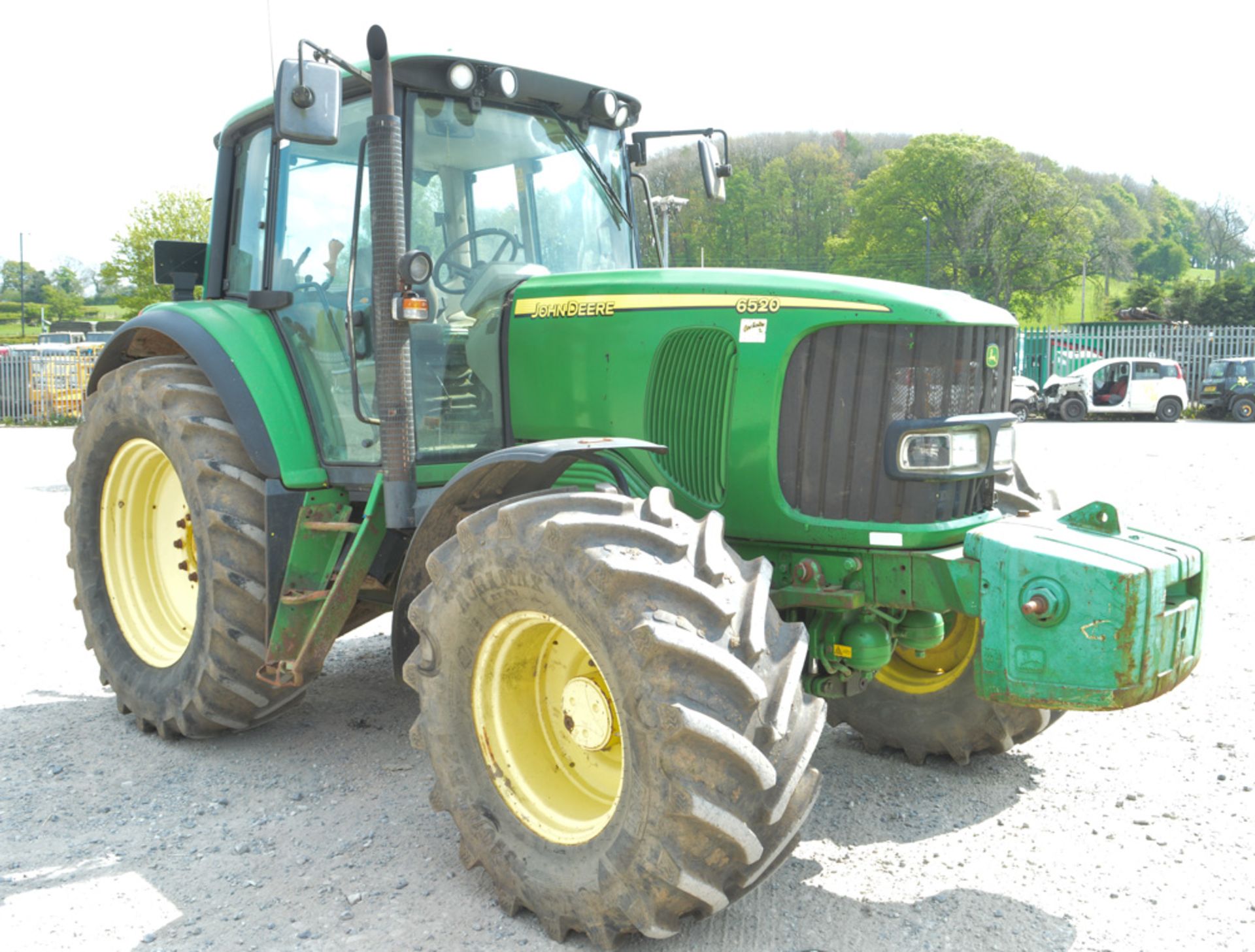 John Deere 6520 4WD tractor Registration Number: PL52 VUW Date of First Registration in the UK: 29/ - Image 4 of 7