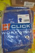 18 - Royal blue T-shirts Size M New & unused