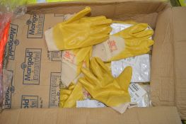 Box of Marigold industrial rubber gloves Size L New & unused