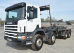 Scania 114C 340 8 wheel hook loader lorry Registration Number: BV53 EXB Date of Registration: 23/