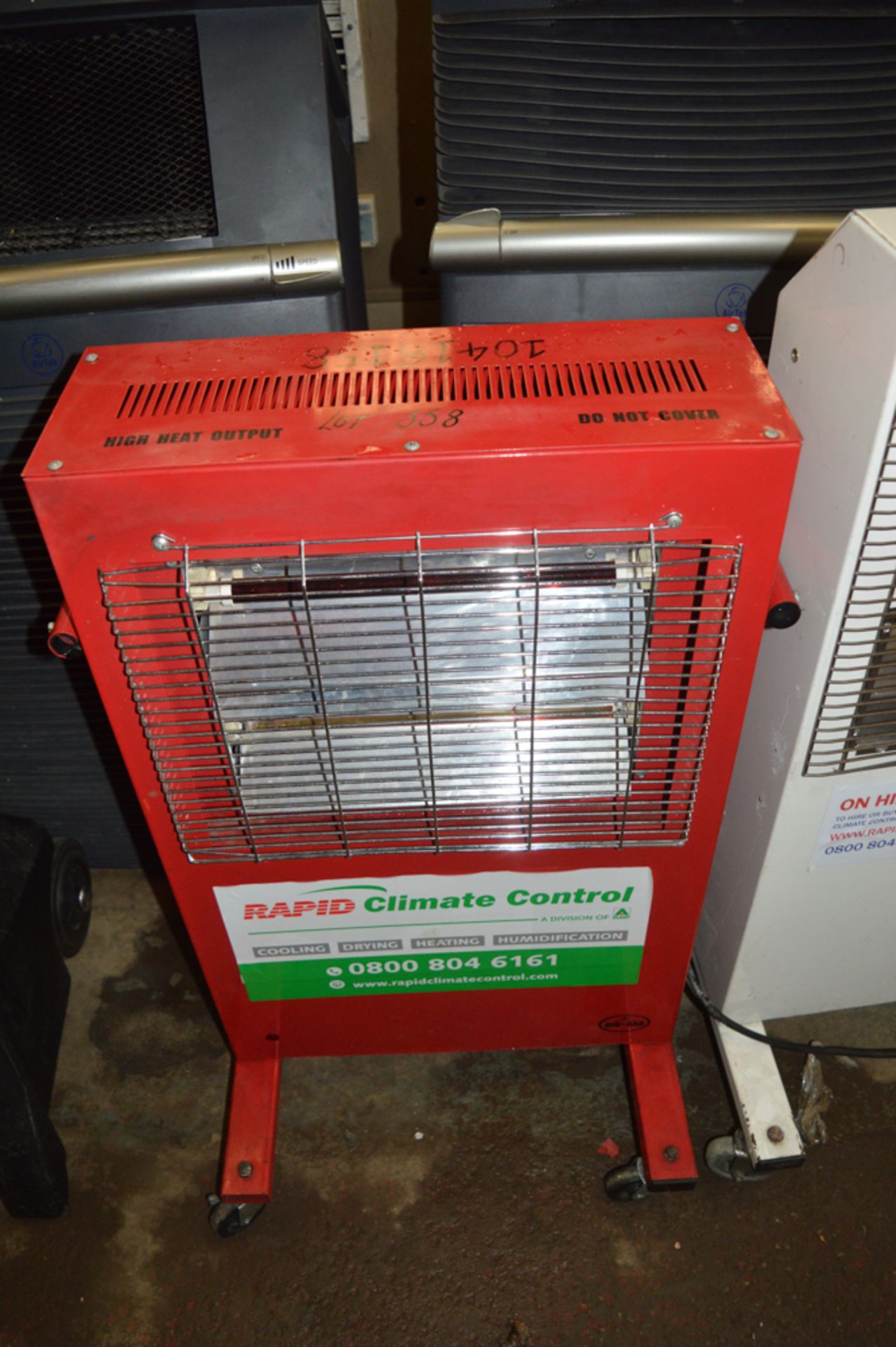 Big Rad 240v infra red heater