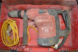 Hilti 110v SDS hammer drill c/w carry case 04206