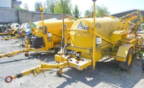 Team 2500 litre boom sprayer (ex MOD) c/w boom **No engine**