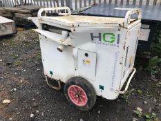 HGI 110v/240v 6 kva diesel driven generator A578172