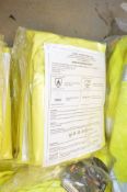 5 pairs of Hi-Viz yellow work trousers Size 84 New & unused