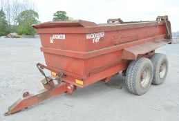 Muckmaster 14 tonne dump trailer