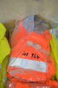 4 - Hi-Viz orange polo shirts Size 2-M & 2-L New & unused