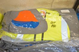 3 - Hi-Viz yellow soft shell jackets Size XXL New & unused