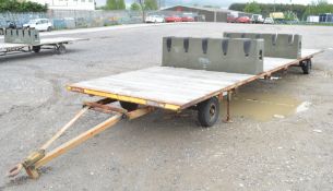 25 ft x 7 ft platform bogie trailer