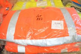 5 - Hi-Viz orange work jackets Size L New & unused