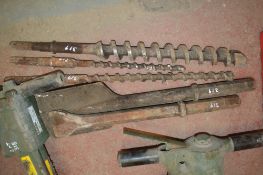 5 - various drills & chisels