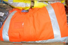 2 - Hi-Viz orange work jackets Size L New & unused
