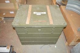 Steel carry case Approximately 800mm x 610mm x 600mm