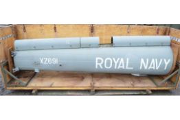 Lynx helicopter tail cone Aprroximately 3050mm x 800mm