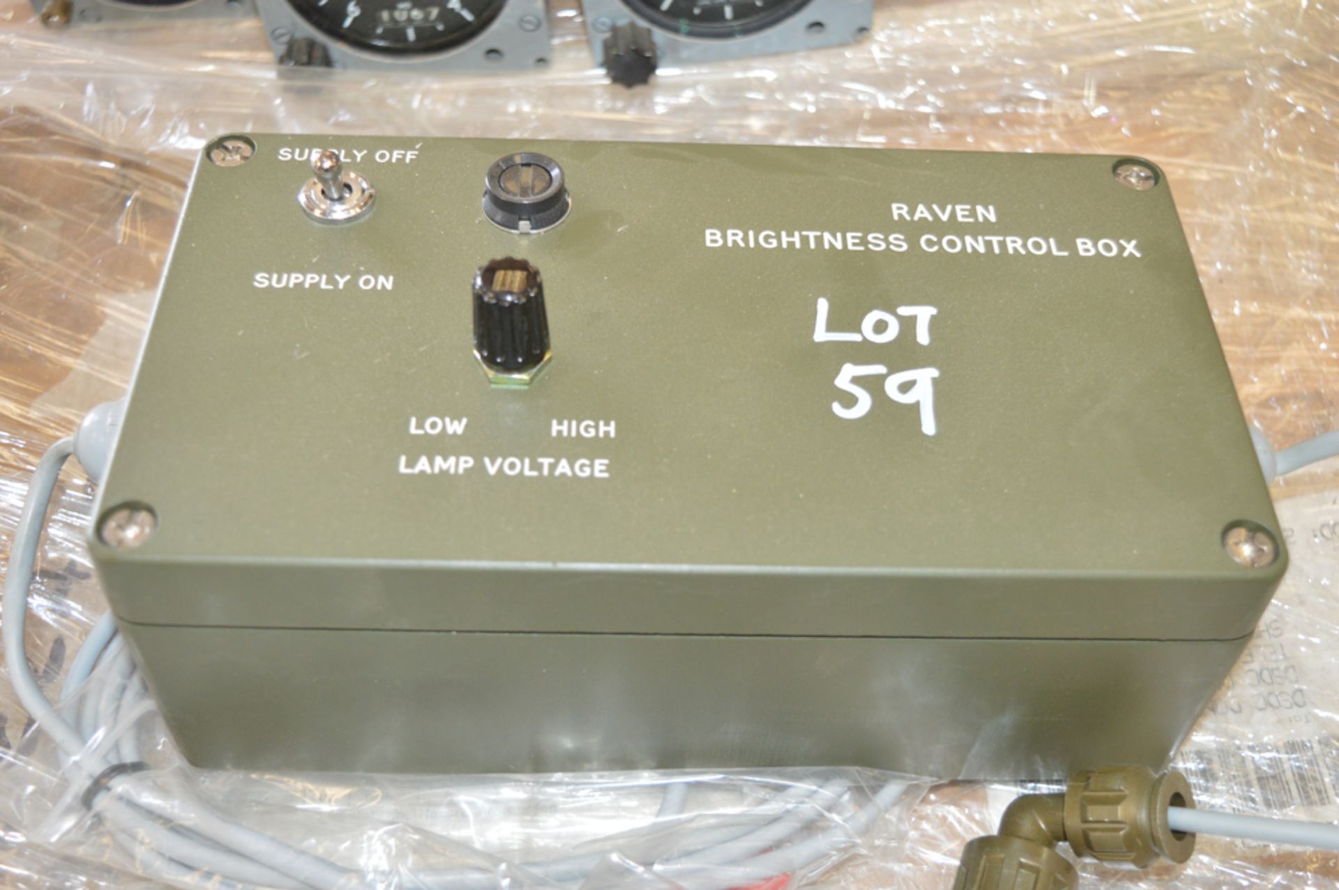 Raven brightness control box Approximately 220mm x 120mm