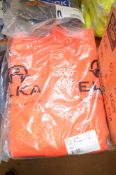 Elka Hi-Viz orange waterproof trousers size XL New & unused