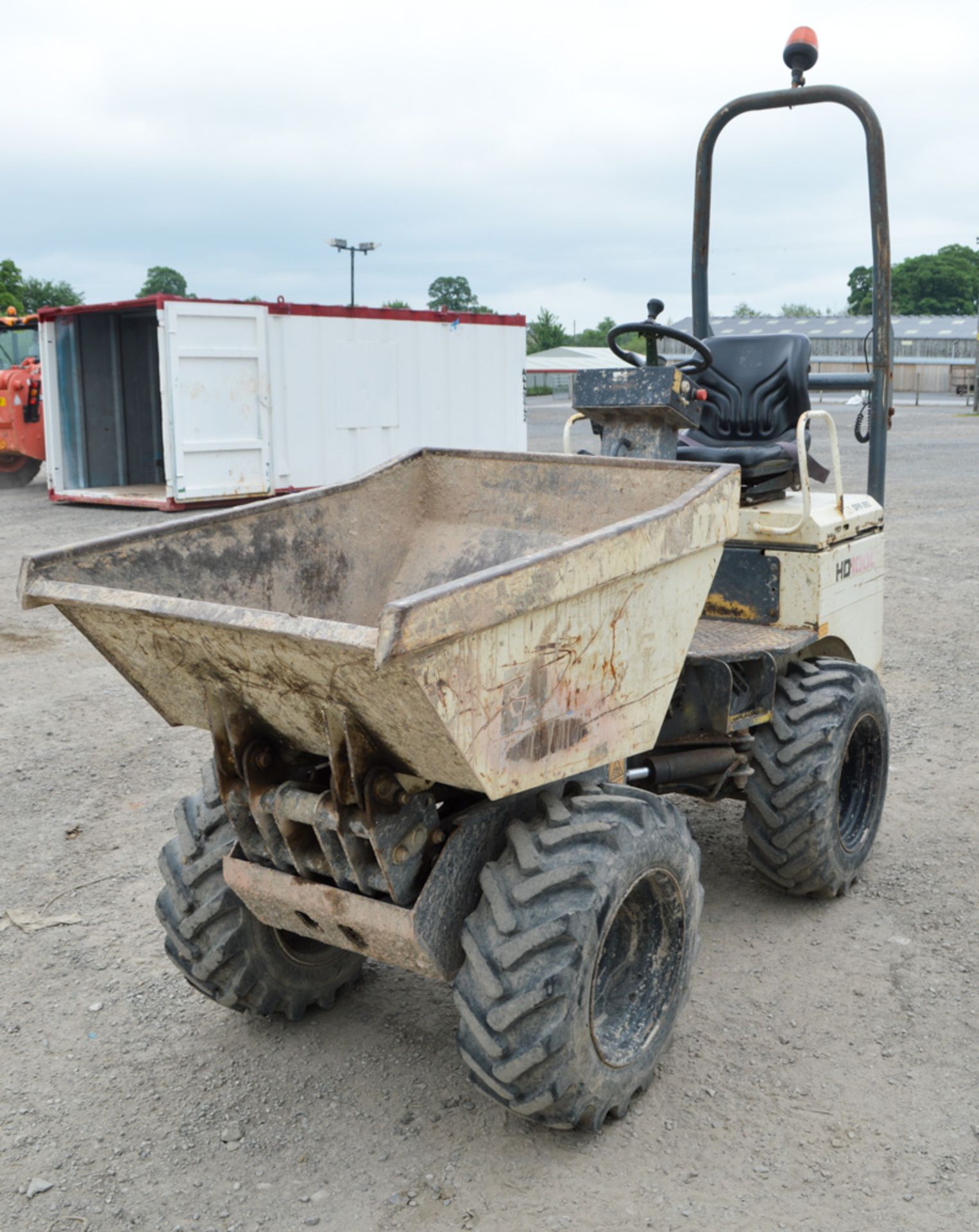 Benford Terex HD1000 1 tonne hi-tip dumper Year: 2007 S/N:  Recorded Hours: 2191 DPR092 - Image 2 of 11