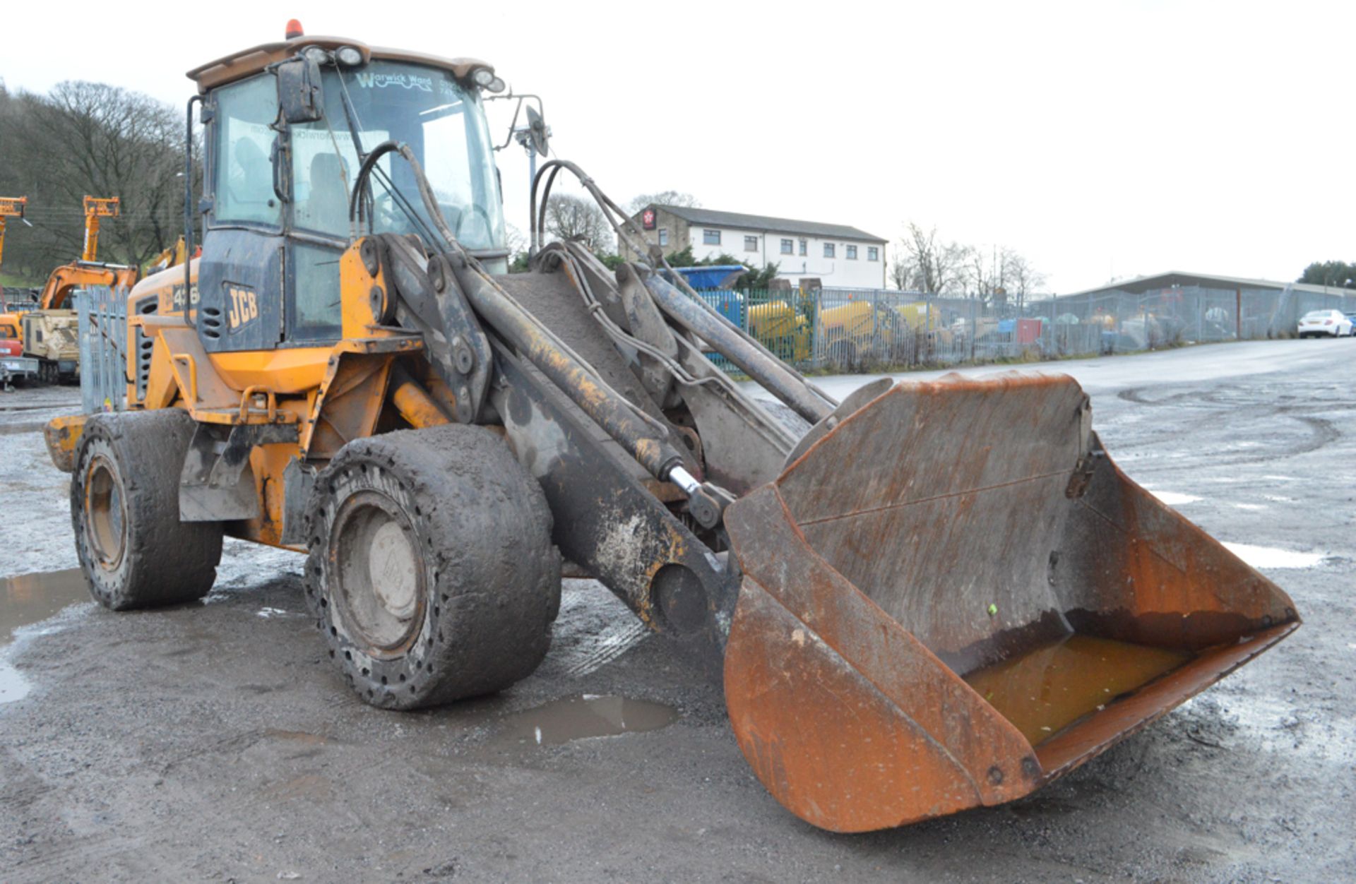 JCB 436 HT super high lift loader Year: 2007 S/N: 21784277 Recorded Hours: 12211 - Image 4 of 8