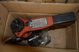 1 tonne x 1.5 metre lever hoist New & unused