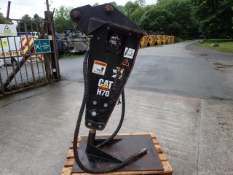 Caterpillar H70 hydraulic breaker S/N: 4189 ** This lot is located in Ingleton, North Yorkshire.