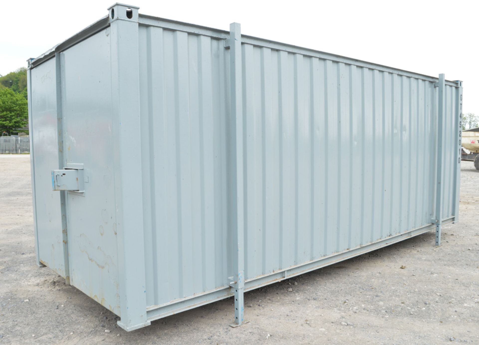 21 ft x 9 ft jack leg steel anti vandal site store unit GT452010 - Image 4 of 4