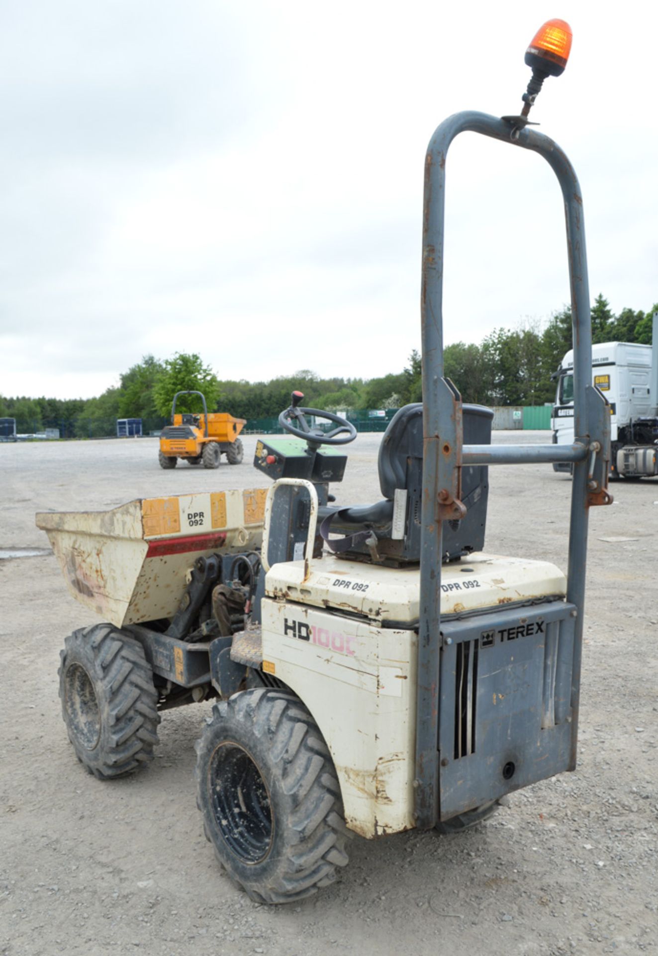 Benford Terex HD1000 1 tonne hi-tip dumper Year: 2007 S/N:  Recorded Hours: 2191 DPR092 - Image 3 of 11