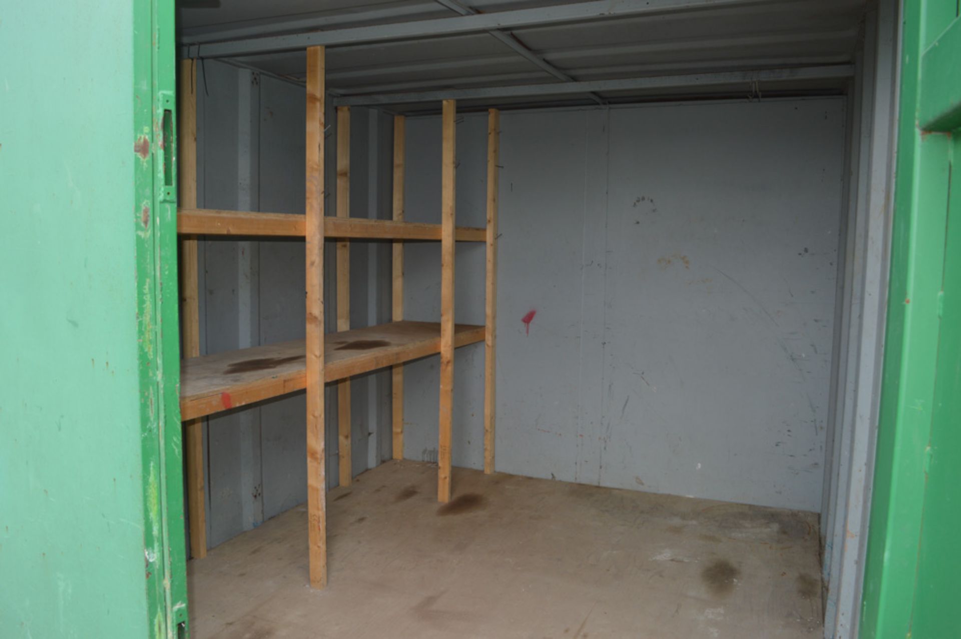 21 ft x 9 ft steel anti vandal site office/store unit c/w keys A406254 - Image 7 of 7