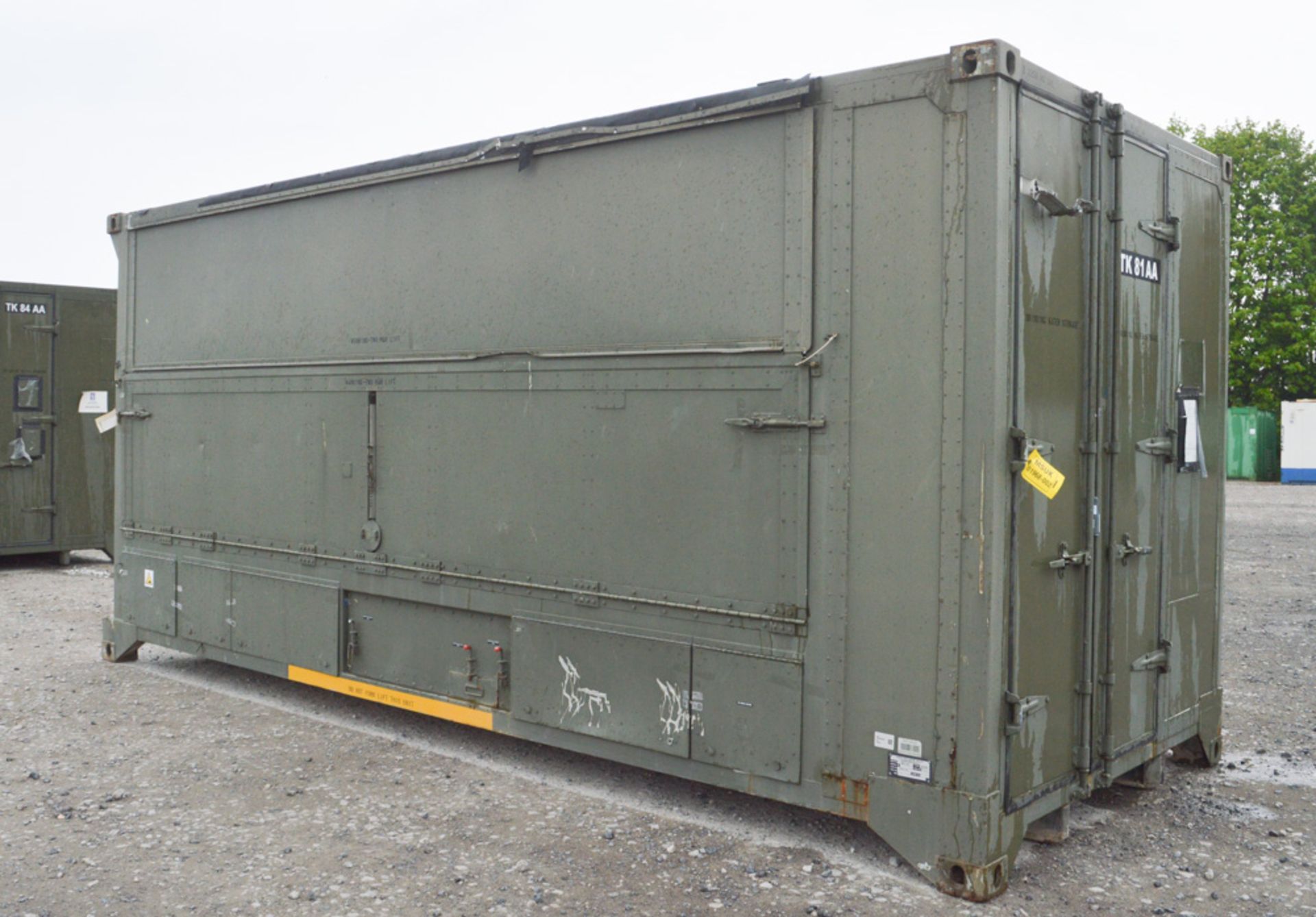 20 ft x 8 ft MSV Matrix hook loader wash down site unit (Ex MOD) - Image 2 of 8