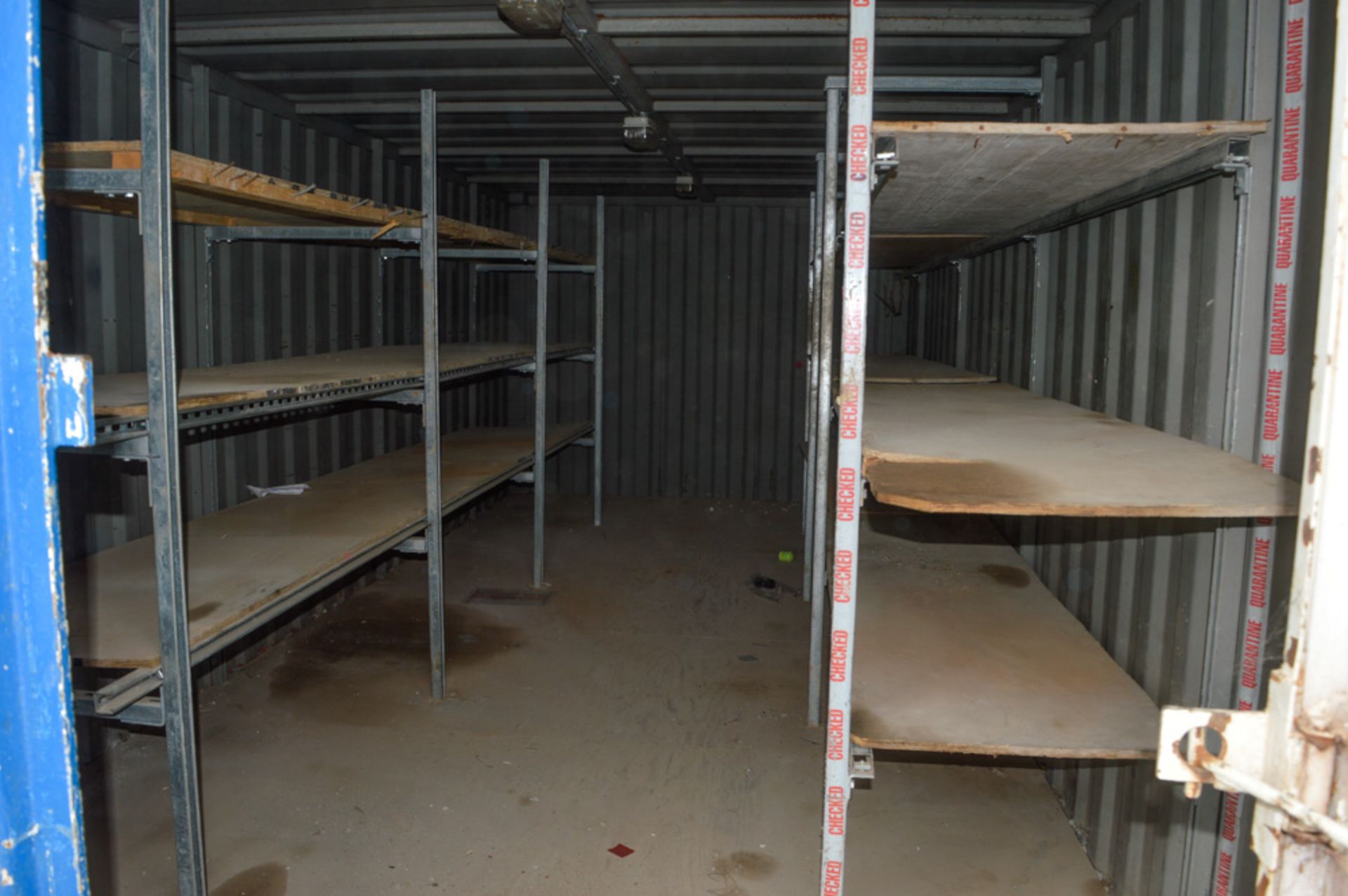 24 ft x 10 ft steel anti vandal site store unit - Image 5 of 5