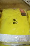 6 - Hi-Viz yellow sweatshirts size L New & unused