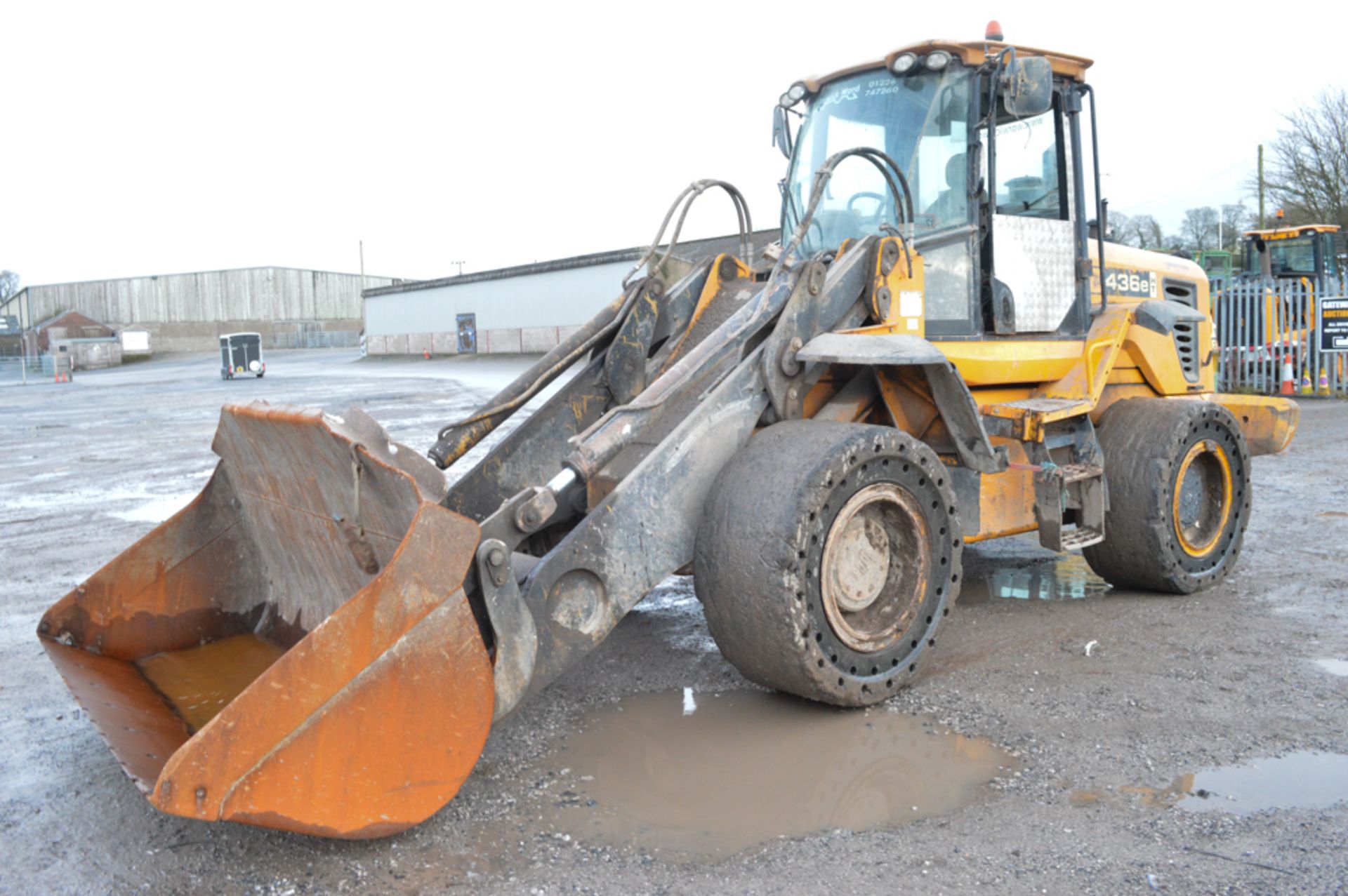 JCB 436 HT super high lift loader Year: 2007 S/N: 21784277 Recorded Hours: 12211