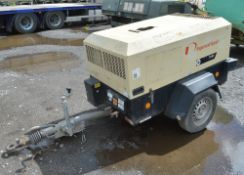 Ingersol Rand 7/31E diesel driven mobile air compressor/generator Year: 2007 S/N: 318902 Recorded