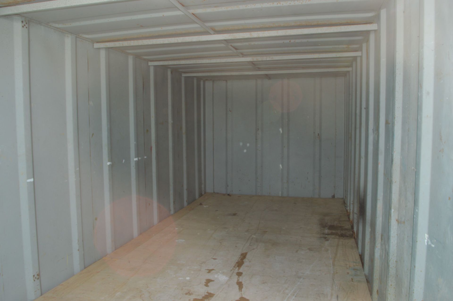 21 ft x 9 ft steel site store unit c/w keys A507089 - Image 5 of 5