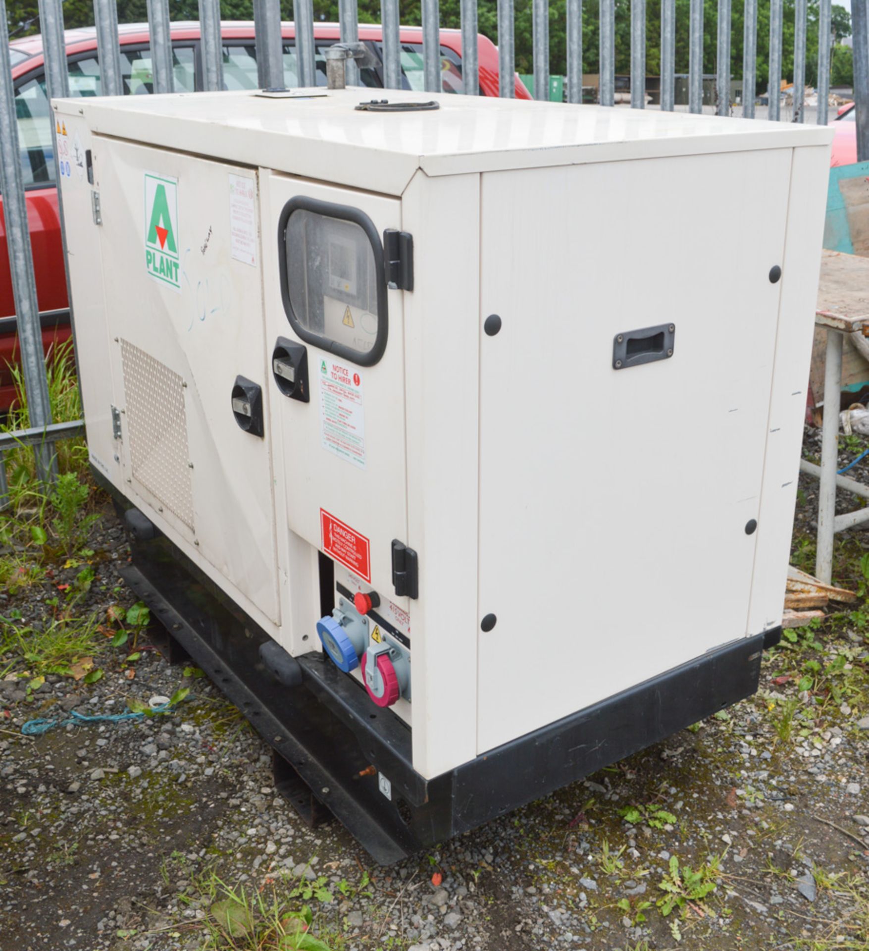 FG Wilson XD20P4 20 kva diesel driven generator Year: 2011 S/N: 09288 Recorded Hours: 4659 A565901