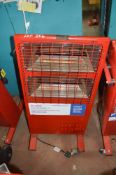 Red Rad 240v infra red heater **2 wheels missing**