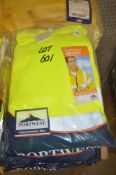 5 - Hi-Viz yellow sweat shirts size S New & unused