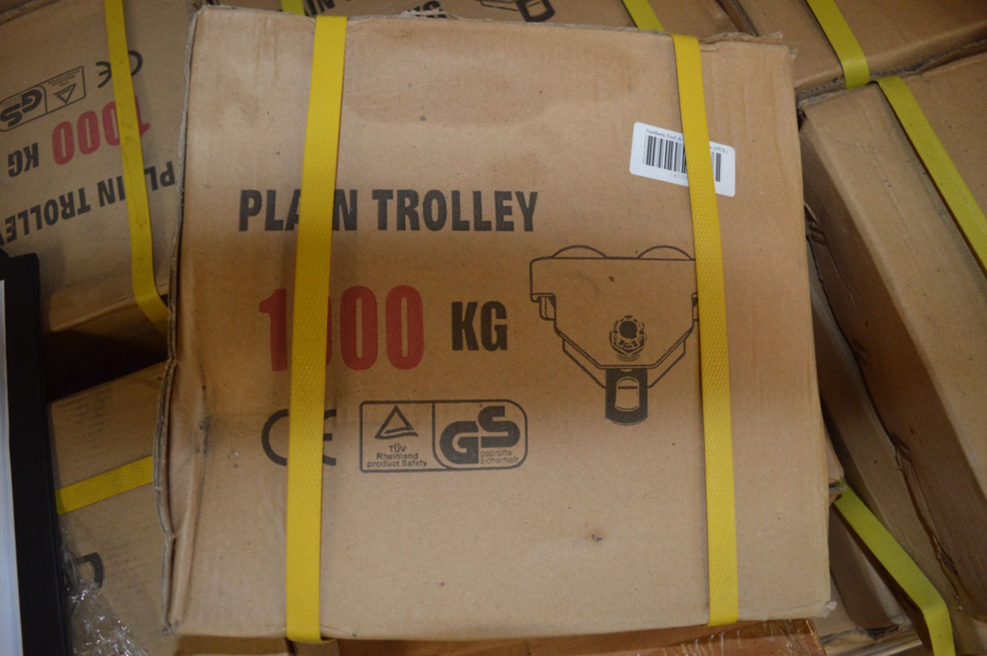 1 tonne plain trolley New & unused