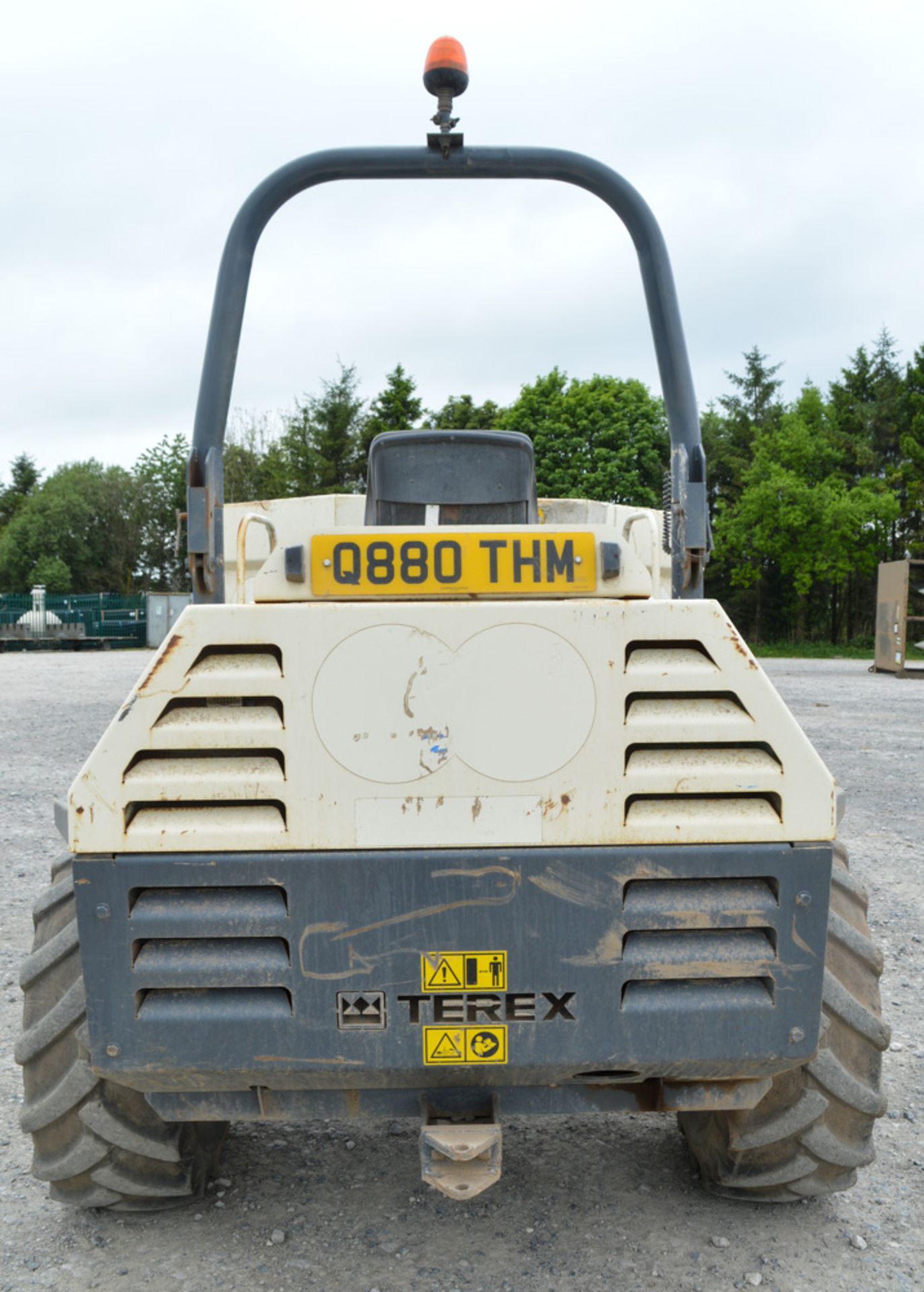 Benford Terex 6 tonne swivel skip dumper Year: 2007 S/N: E709FX701 Recorded Hours: 1921 DPR107 - Image 6 of 12