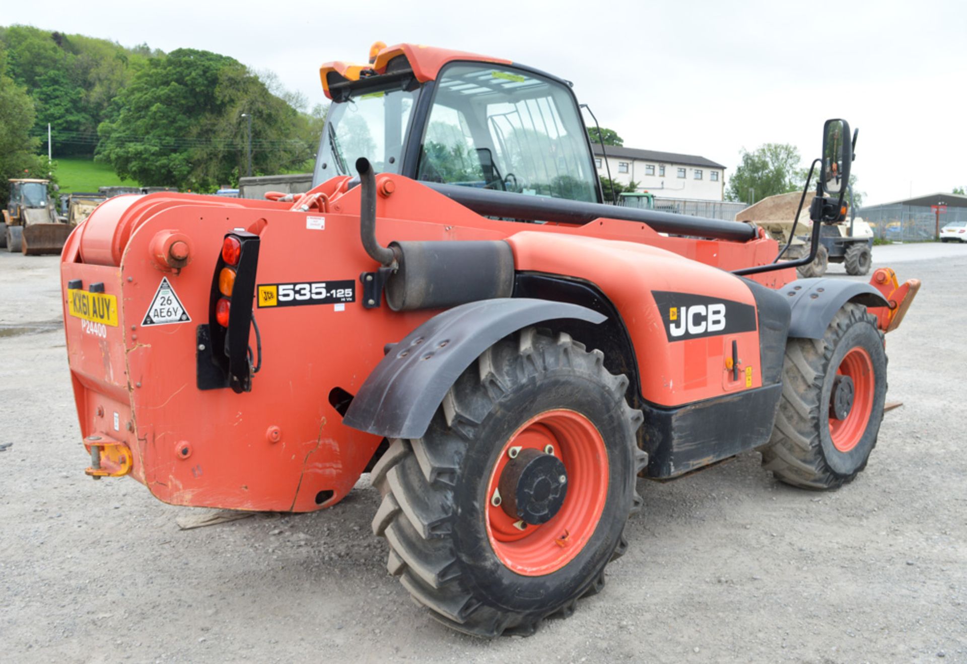 JCB 535-125 12.5 metre telescopic handler Year: 2011 S/N: 1529930 Recorded Hours: 3759 c/w Turbo - Image 3 of 13