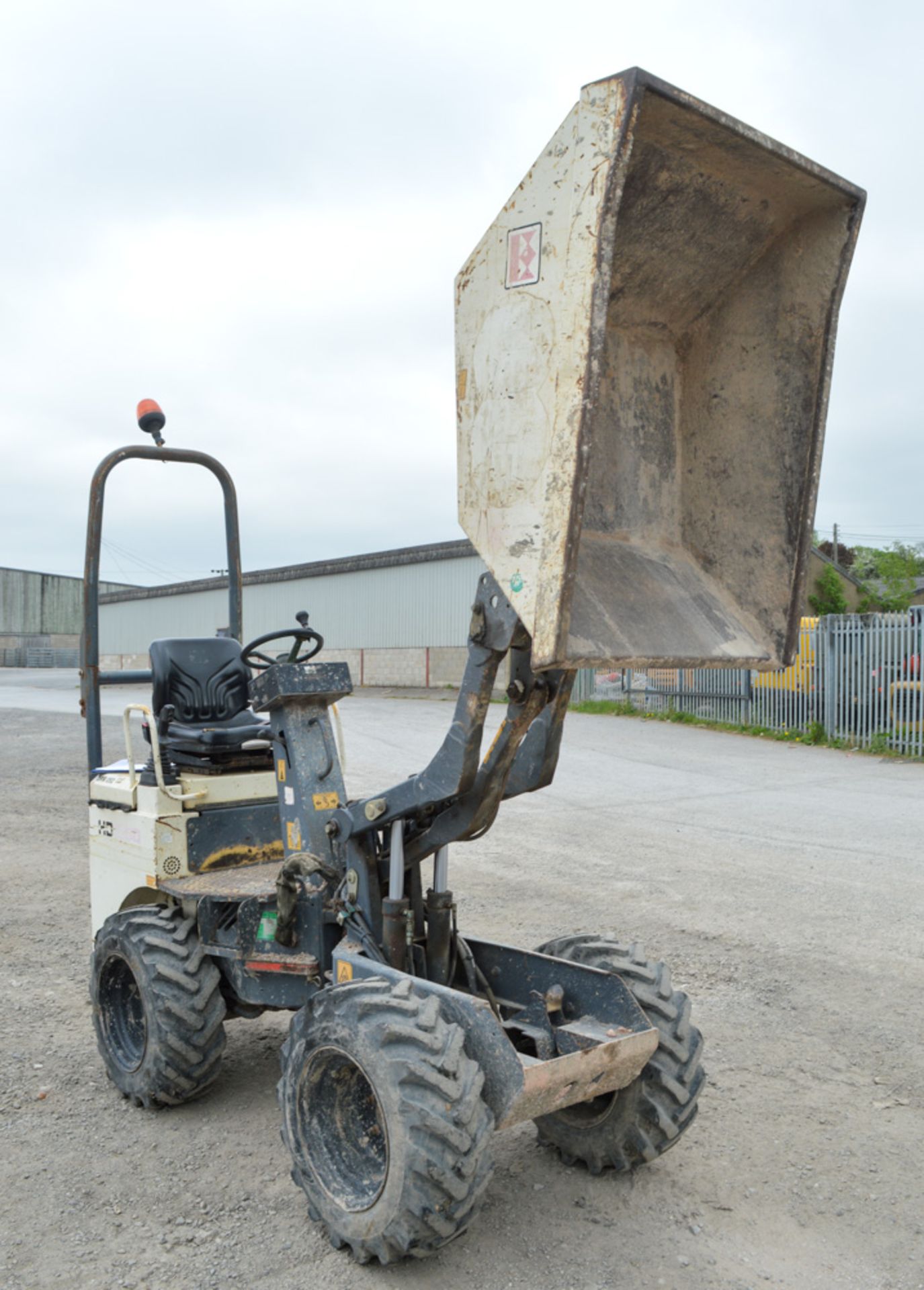 Benford Terex HD1000 1 tonne hi-tip dumper Year: 2007 S/N:  Recorded Hours: 2191 DPR092 - Image 7 of 11