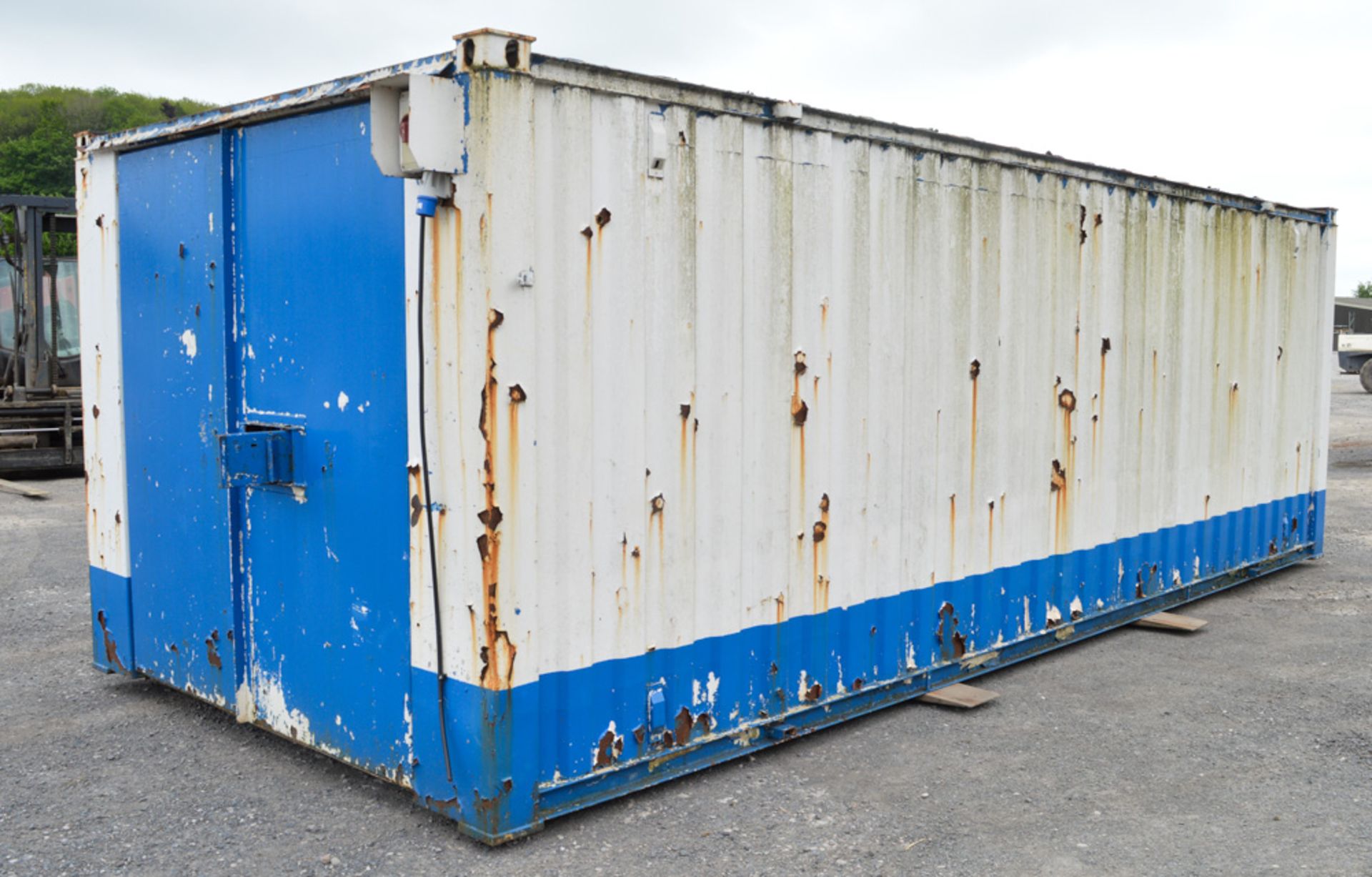 24 ft x 10 ft steel anti vandal site store unit