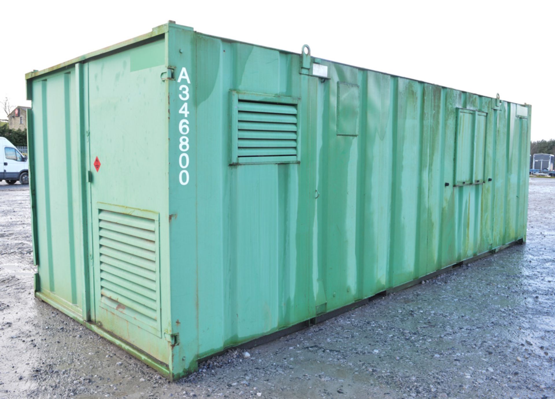 24 ft x 9 ft steel anti-vandal site welfare unit comprising of canteen area, toilet, drying room & - Image 2 of 10