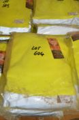 6 - Hi-Viz yellow sweatshirts size XL New & unused