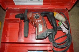 Hilti TE6S 110v SDS hammer drill c/w carry case TE6S0094H