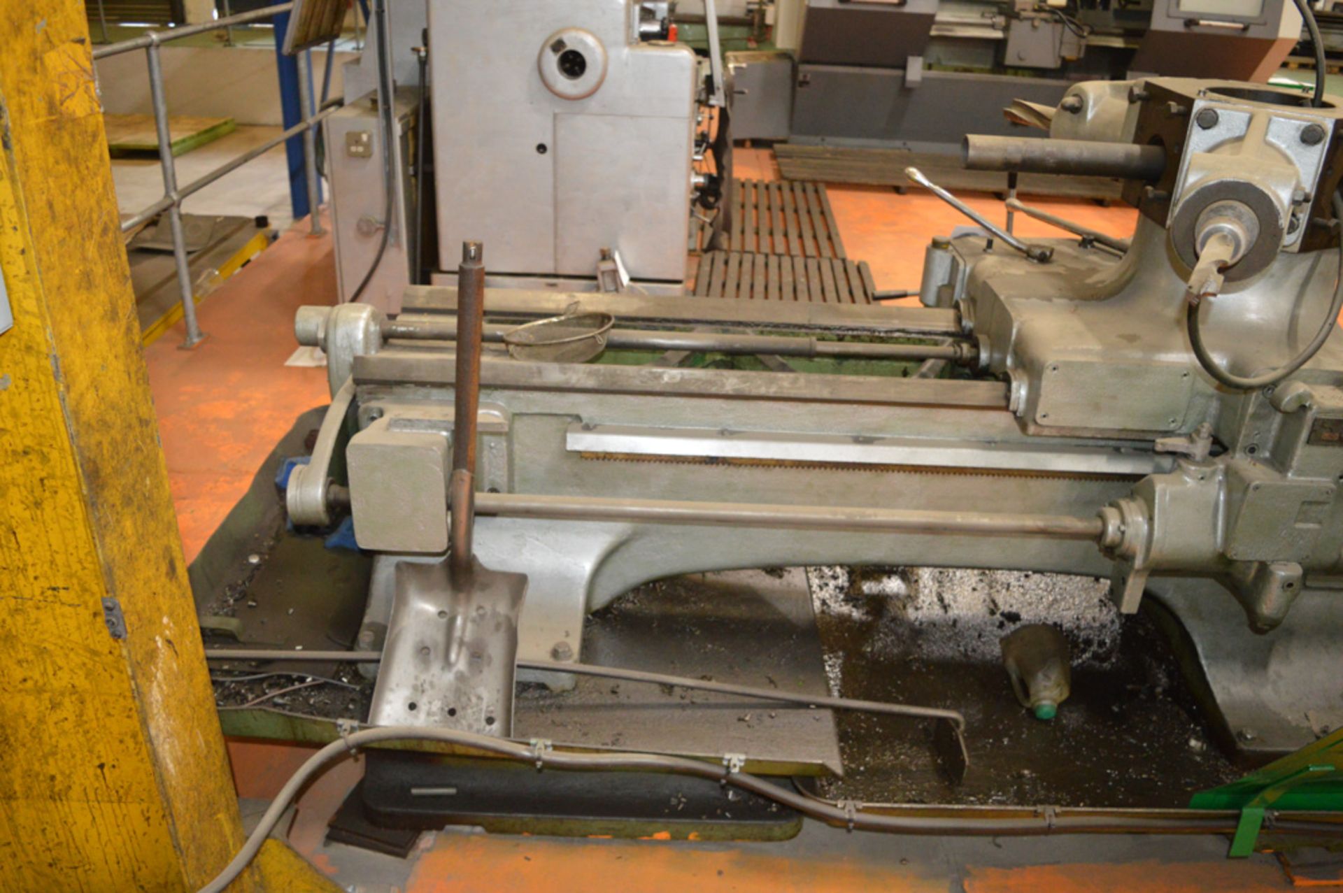 Herbert 9C/30 long bed turret lathe S/N: CWN7770 15 inch swing over bed, 9 ft between centres c/w - Image 3 of 9