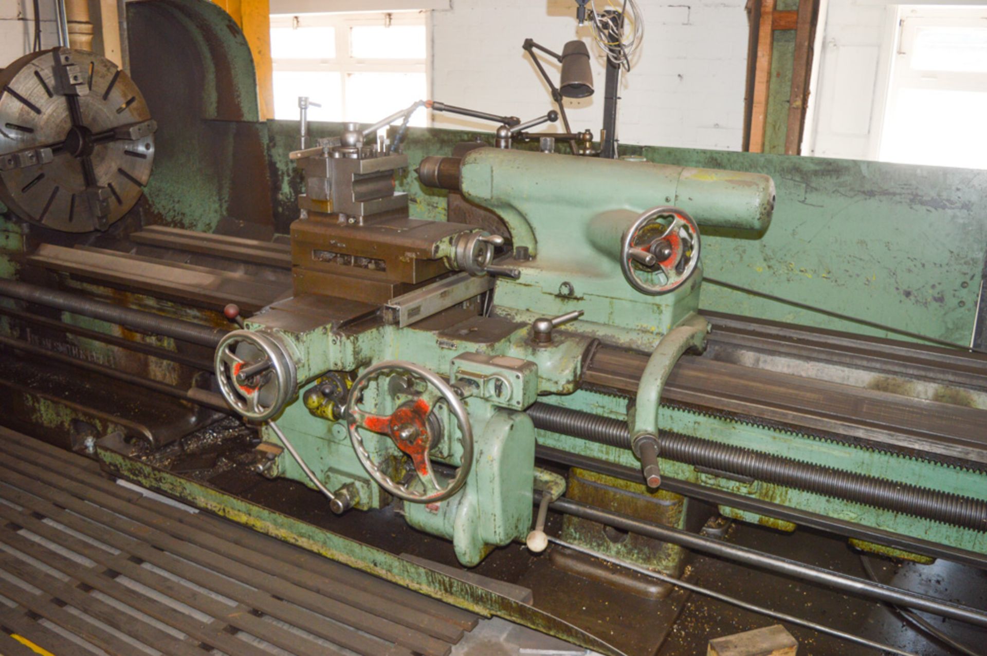 Dean Smith & Grace Type 30 gap bed centre lathe S/N: 39430-11-72 500mm swing over gap, 4 metres - Bild 4 aus 8