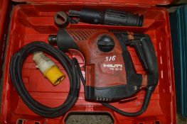 Hilti TE300 110v needle scabbler c/w carry case A613104