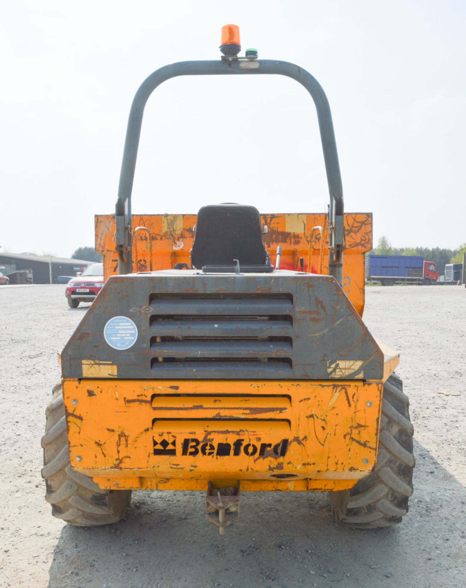 Benford Terex 6 tonne straight skip dumper Year: 2005 S/N: E504FT197 Recorded Hours: 3807 - Image 6 of 12