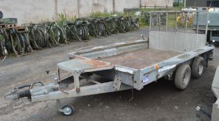 Ifor Williams 10ft x 6ft tandem axle plant trailer