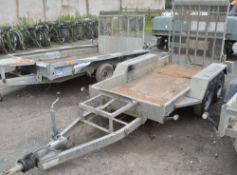 Indespension 8ft x 4ft tandem axle plant trailer A536859